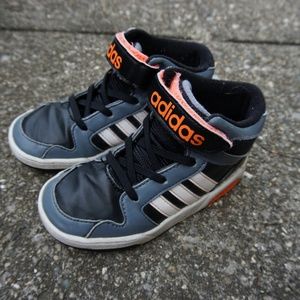 Toddler size 8 Adidas Hi-Top Sneakers